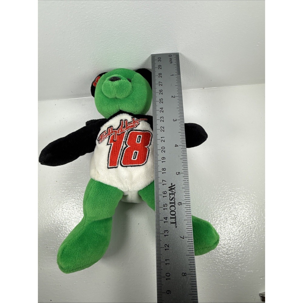 1999 VTG Bobby Labonte #18 NASCAR Team Speed Bear Authentic Plush Memorabilia - Picture 13 of 14